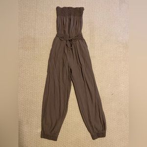 H&M earthy brown romper